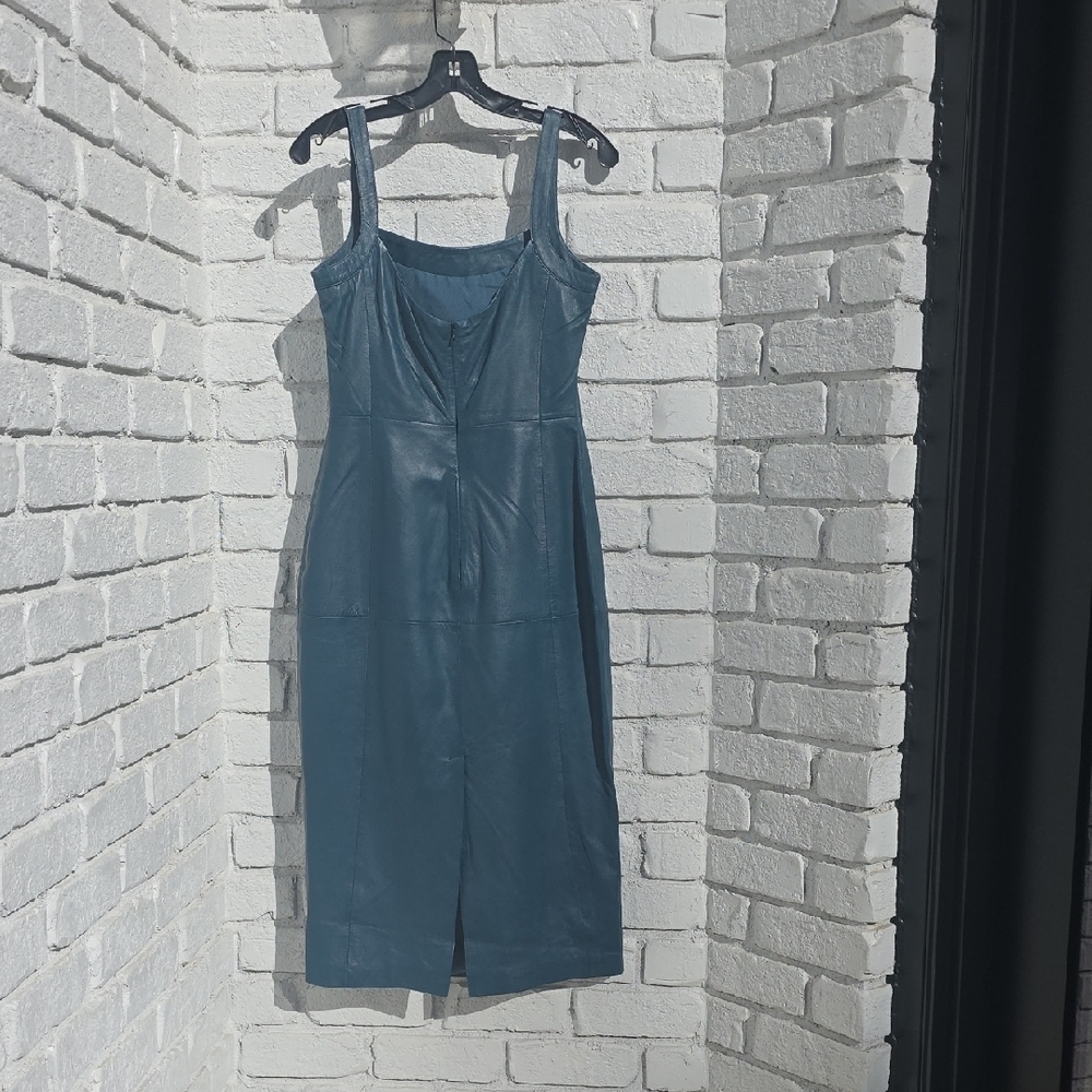 Bod & Christensen Elegant Teal Midi Dress - Picture 5 of 8